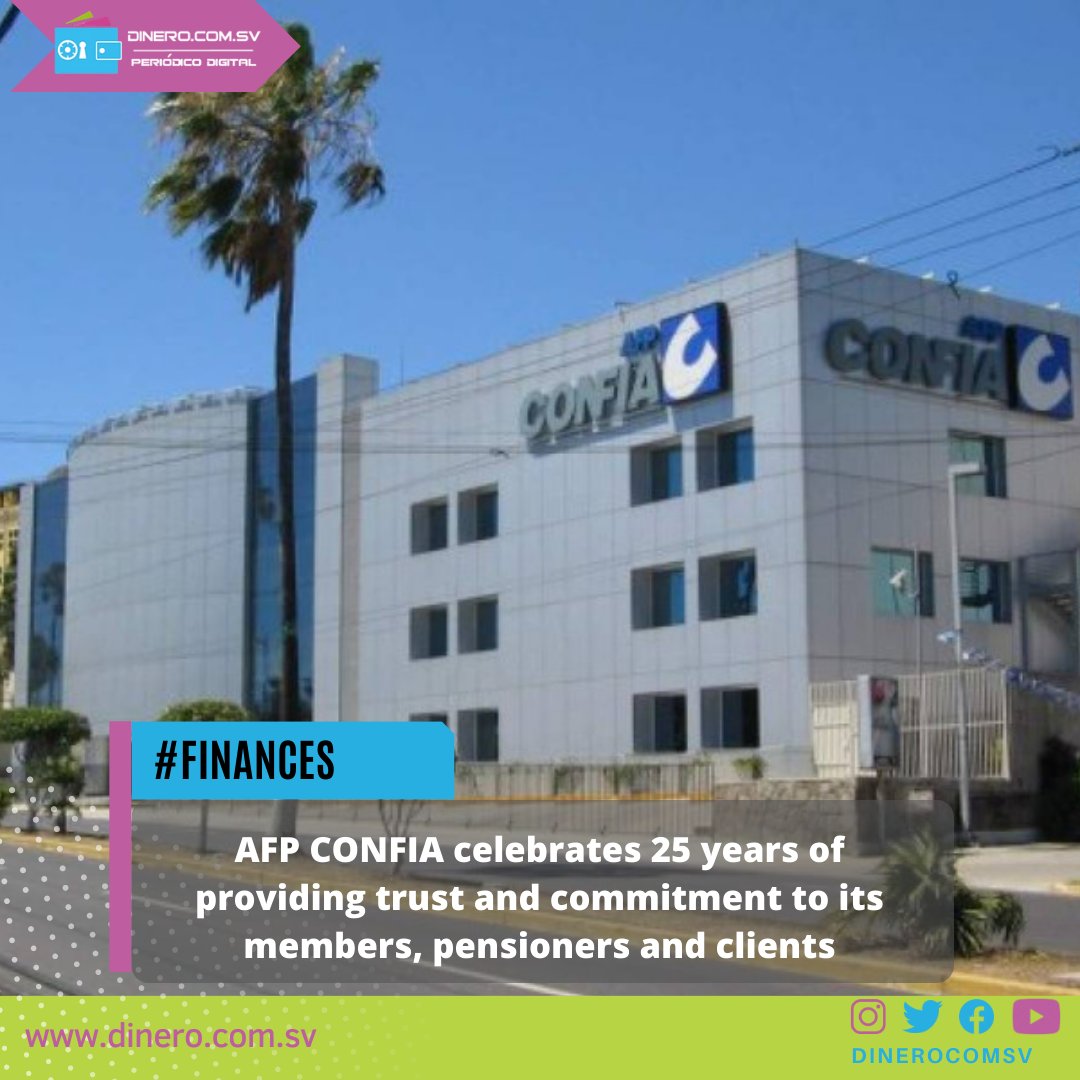 dinerocomsv's tweet photo. #Finances @AFPCONFIA celebrates 25 years of providing trust and commitment to its members, pensioners and clients
Read it here: https://t.co/fTb0MGyrT2
#AFPCONFIA #pensioners #clients #members https://t.co/flJfKsztyX