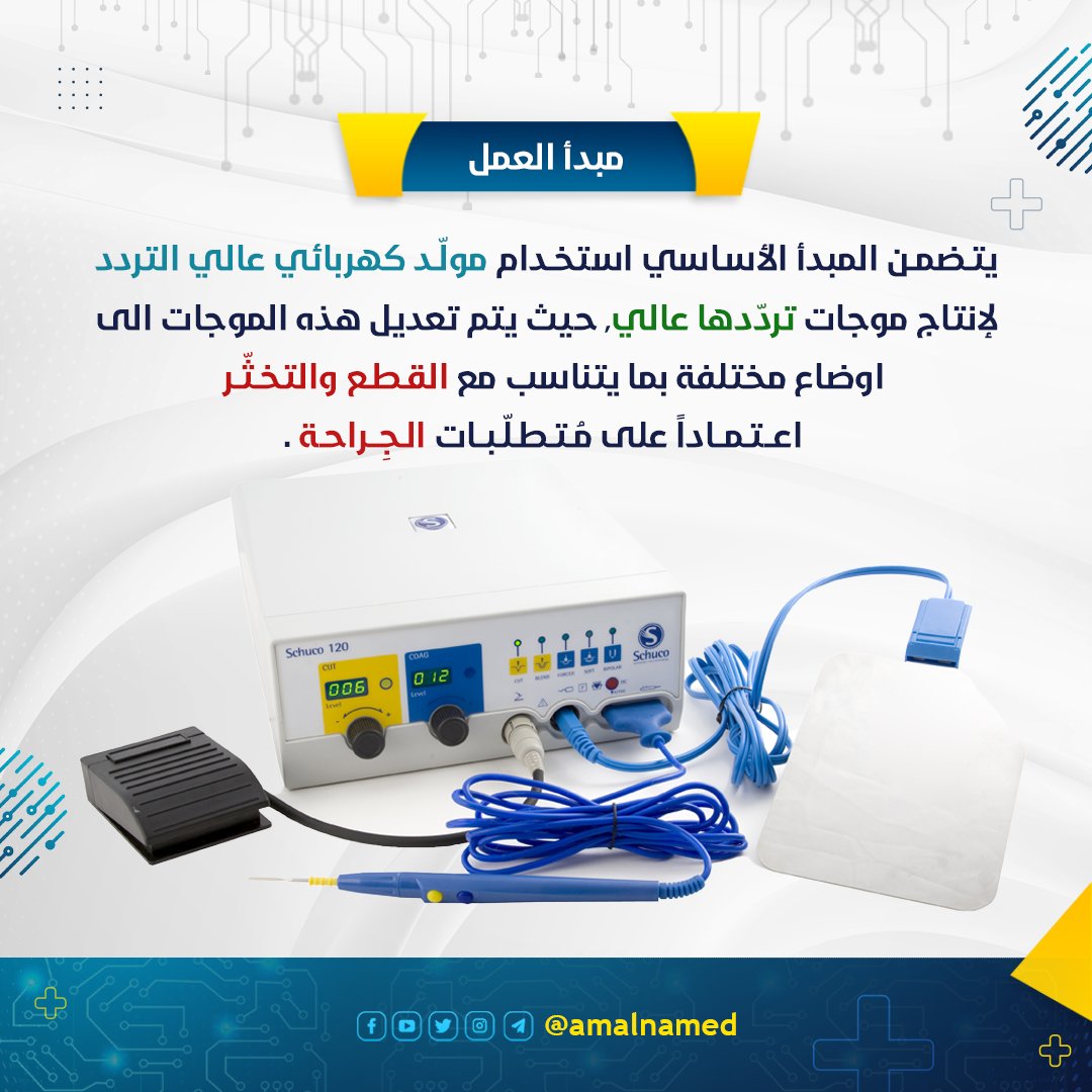 amalnamed's tweet photo. الجراحة الكهربائية
.
.
.
.
#الجراحة_الكهربائية #electrosurgery #electrosurgicalunit #وحدة_الجراحة_الكهربائية #هندسة_طبية #الهندسة_الطبية #الهندسة_الطبية_الحيوية #هندسة_طبية_حيوية #biomedical #biomedical_engineering #biomedicalengineering #amalnamedical https://t.co/9Quw73Fth1