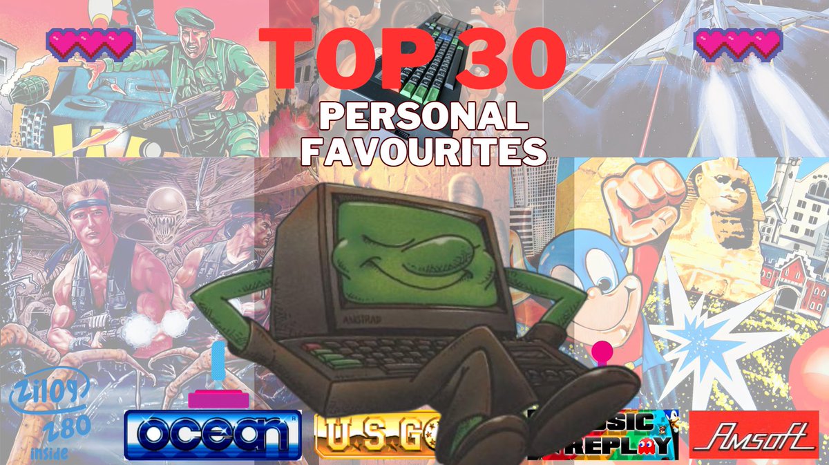ClassicReplay's tweet image. 📣 Attention all Amstrad fans! ⚡️

I've just released a brand new video where I dive deep into the world of Amstrad CPC gaming! 🎮📺 It's a nostalgic journey through my personal top 30 favourite games 🌟#AmstradCPC #Amstrad #CPC464 #RETROGAMING Watch Here youtu.be/TLRP67TNMbU