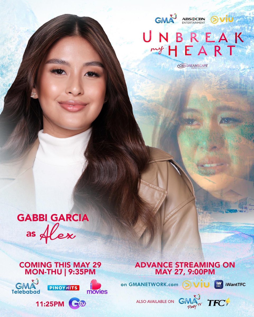 tekslopez's tweet photo. Malapit na mapanood ang Unbreak my Heart❤️
9:35 na sa GMA ❤️ https://t.co/gD7ZKNZqpU