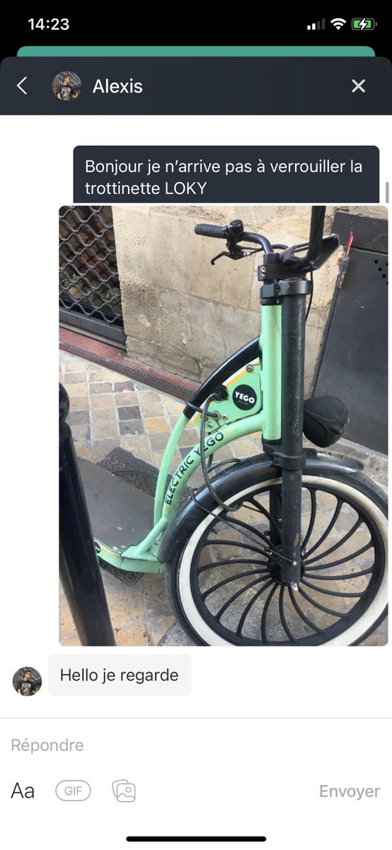 arno_zozo's tweet photo. Thread le jour où j’étais trop bourré (trop con) et le mec du service d’assistance des trottinettes s’est foutu de ma gueule !! https://t.co/crQ6mqIMxg