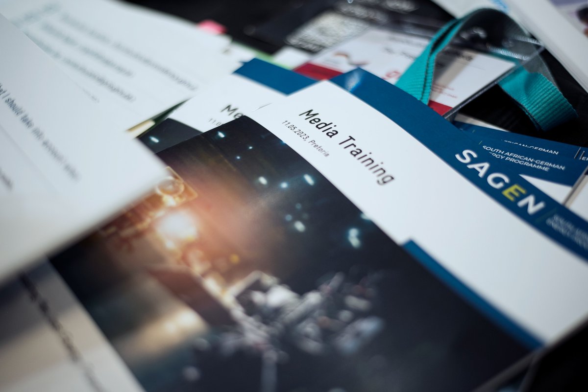 SAGEN_Programme's tweet photo. 📺📻📰 Ways to enhance media skills? 🎙️💡 On May 11, representatives from @Eskom_SA , @SALGA_Gov &amp; @GCISMedia joined #SAGEN's #MediaTraining to unleash their potential &amp; make a lasting impact in the media world!🌟#Communication Article: https://t.co/WeAH7HzsLi

#CapacityBuilding https://t.co/wU66mjA9Ho