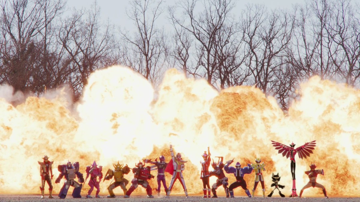 🍑 Good morning from Avataro Sentai Donbrothers Victory Super