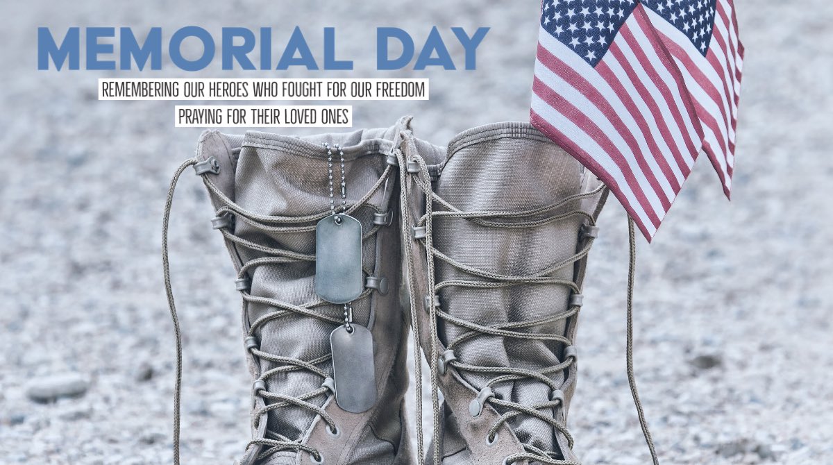 Honoring our military personnel for serving our country with the ultimate sacrifice of their life. Praying comfort, peace, and provision for their families. 🙏🏽 🇺🇸#memorialday