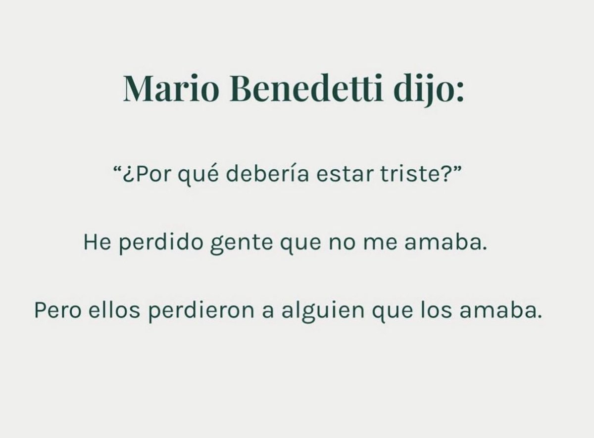 #MarioBenedetti