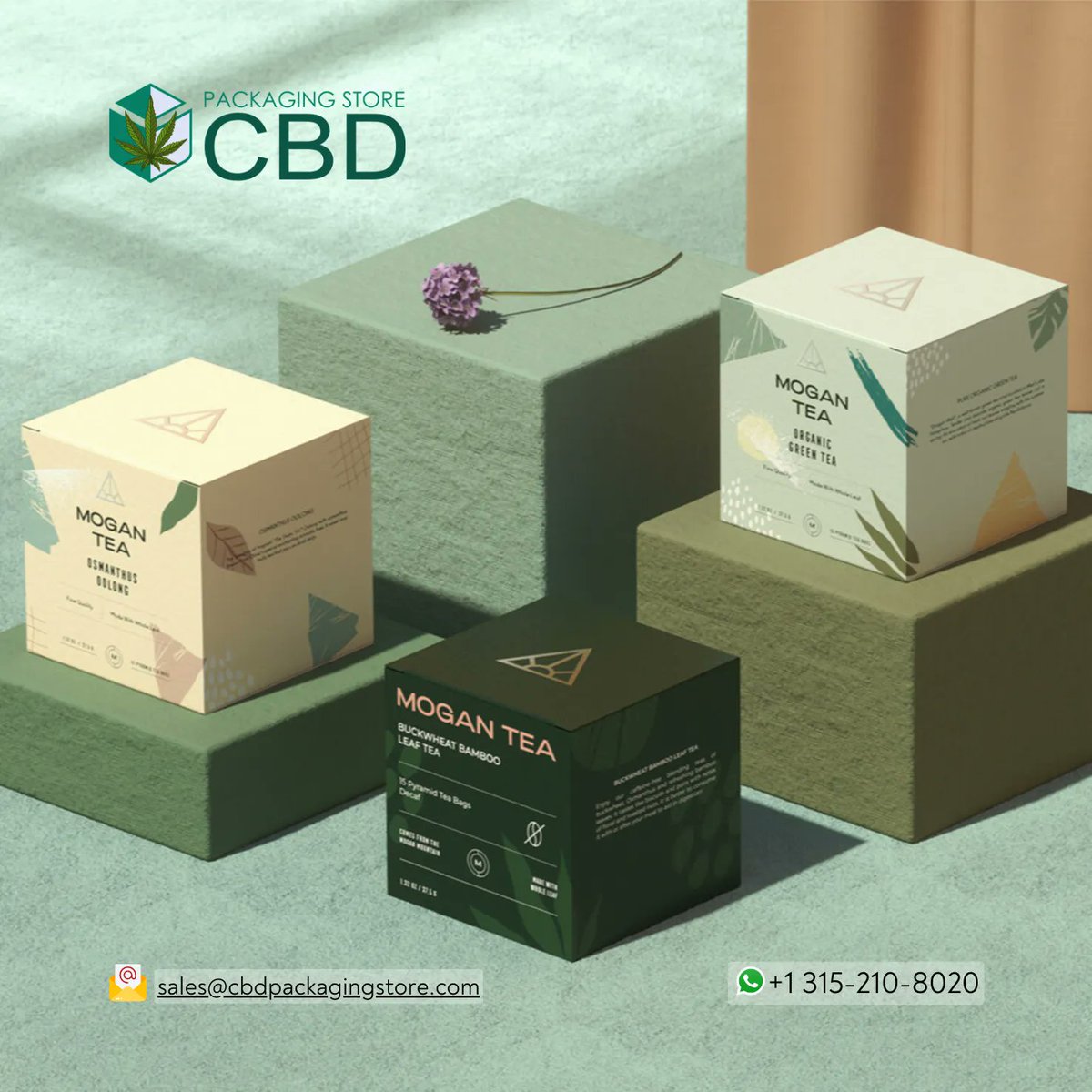 ☕️ Sip your way to relaxation with our exquisite CBD Tea Packaging Boxes! ✨📦  buff.ly/3MEu2qu 

#CBDPackagingStore #CBD #CBDTeaPackaging #RelaxationInACup #PremiumQuality #SustainableChoice #TeaLovers #CBDWellness #MindfulMoments #EcoFriendly #TeaExperience