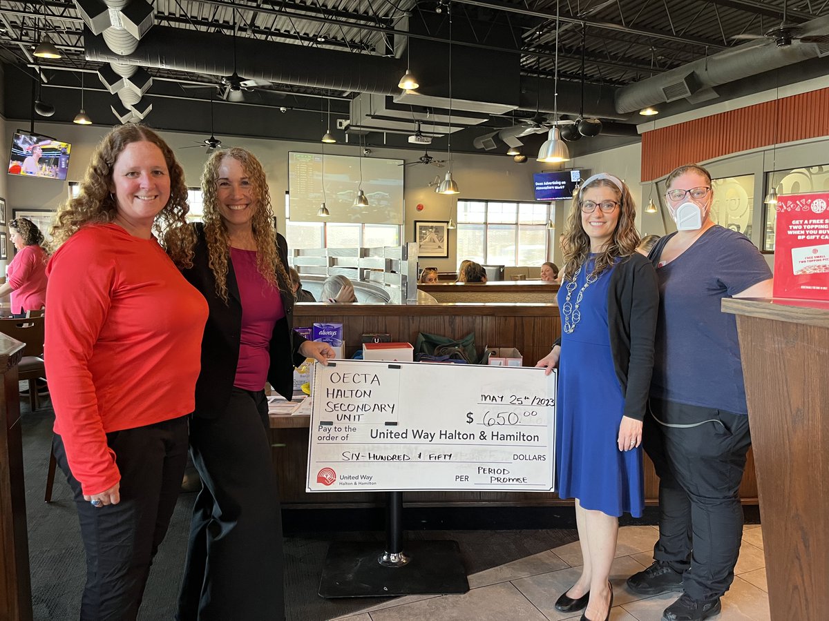 Samantha Richardson (@samanthauwhh) on Twitter photo Joined <a href="/HSUOECTA/">Halton Sec OECTA</a> last Thursday for their local's social. Thank you for raising essential funds to purchase menstrual products for our community members! Joined <a href="/HSUOECTA/">Halton Sec OECTA</a> last Thursday for their local's social. Thank you for raising essential funds to purchase menstrual products for our community members!