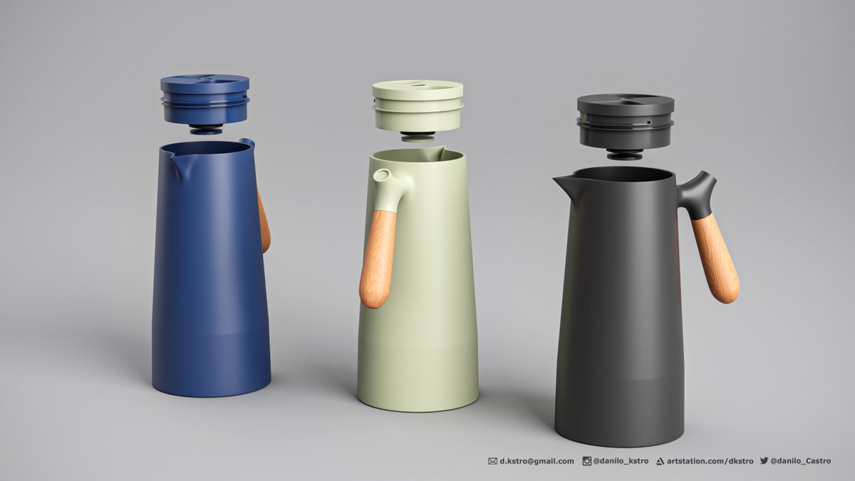 Hey guys, project I finished last week. I really liked the design of this bottle and decided to make it. The link has more images. artstation.com/marketplace/p/… 

#b3d #Cycles #Blender #digital3d #CoffeeBottle #Bottle #coffee #designs  #madewithblender #madewithsubstance #Packshot