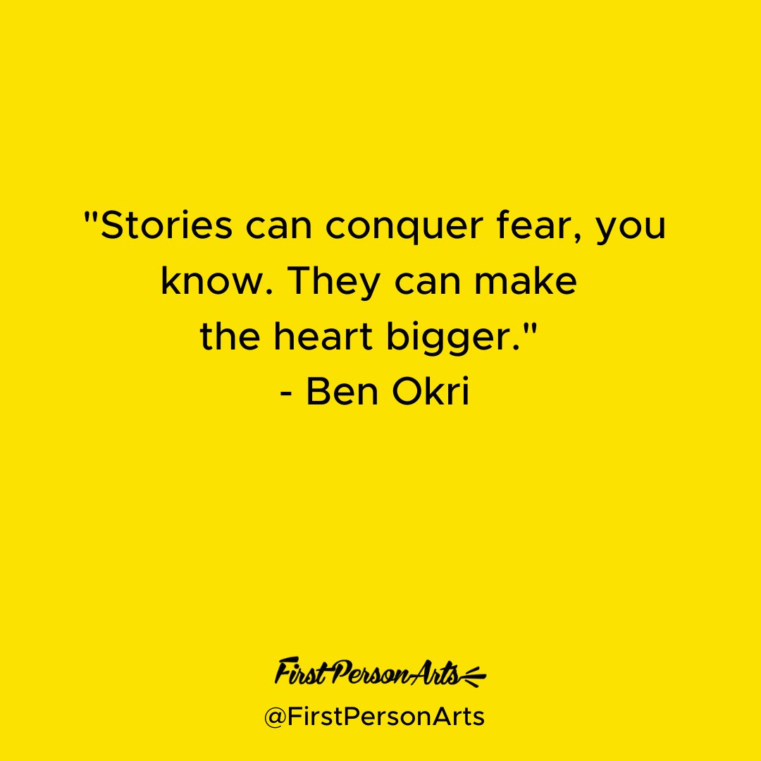 FirstPersonArts's tweet photo. Leave your favorite storytelling quotes in the comments and it could be featured in a future post. 

#storytelling #story #philadelphia #journalism #firstpersonarts #fpa https://t.co/GvPDuklqwD