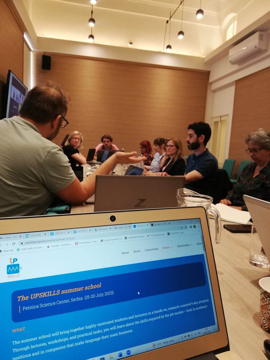 Currently planning our upcoming summer school during our transnational meeting being held in Malta🙂
#upskills #language #linguistics #UPSKILLSsummerschool
