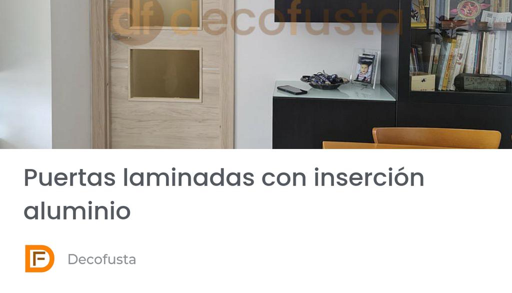 decofusta_bcn's tweet photo. En Decofusta somos especialistas en la instalación de puertas de todo tipo, así como de parquets y suelos laminados.

Lee más 👉 https://t.co/QlS3NeKwT5

#Decoracionconmadera #Parquet #Parquetflotante #Suelolaminado #Suelovinilico #Puertasdeinterior #Puertaslacadas https://t.co/tqCjjwGk3n