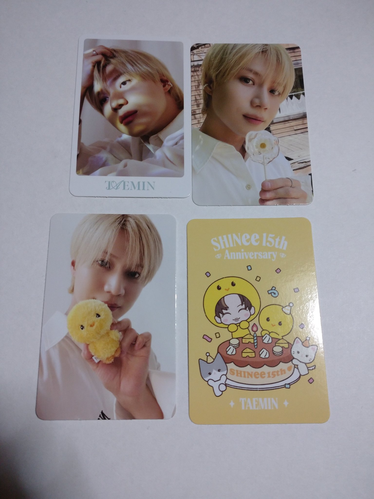 SHINeeテミン非売品ランダムトレカ15周年