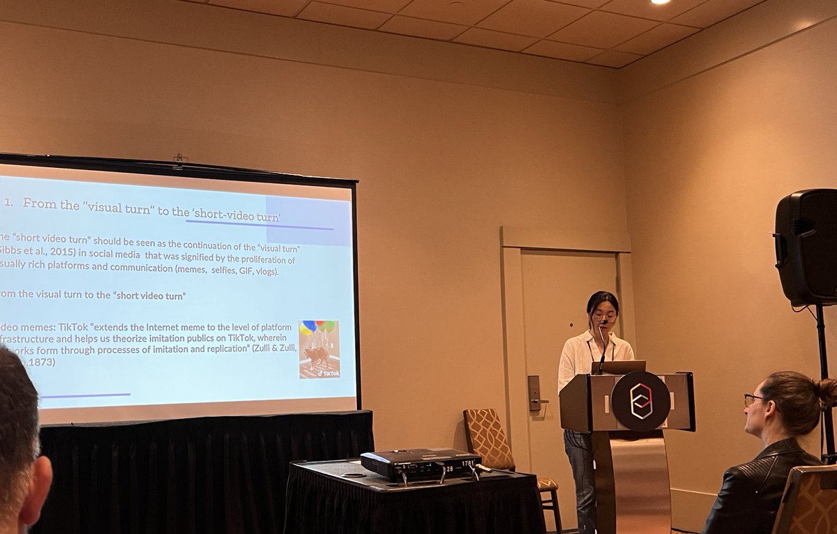 Lukas Hess (@hesslukas) on Twitter photo Sad that you are not here <a href="/Meg_Zeng/">Meg Jing Zeng</a>, 😔. <a href="/_Y_X_Y_/">Xiaoyue Yan</a> is doing a great job presenting your research on climate activism content on TikTok! #ica23 Sad that you are not here <a href="/Meg_Zeng/">Meg Jing Zeng</a>, 😔. <a href="/_Y_X_Y_/">Xiaoyue Yan</a> is doing a great job presenting your research on climate activism content on TikTok! #ica23