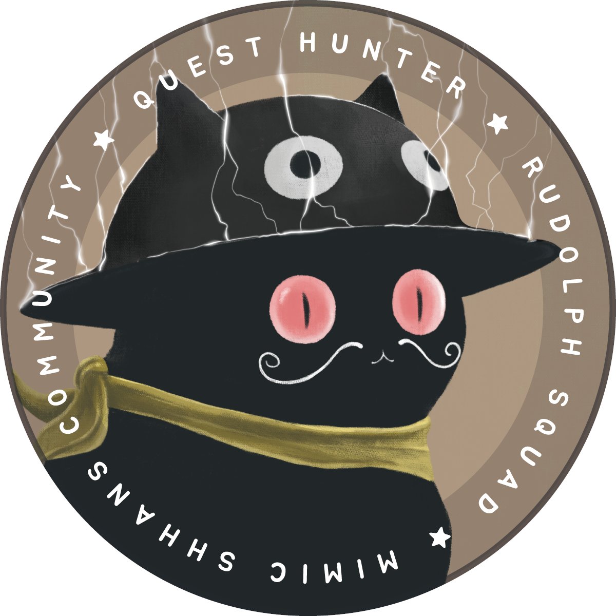 QUEST HUNTER :
A reward for a great quest hunter. 
Hurry up and get it. Limited to 300 pieces.

✅ Follow
<a href="/MimicShhans/">MIMIC SHHANS Official 🐈‍⬛</a>
<a href="/shhan1211/">SHHAN</a>

✅ Like &amp; RT  

⬇️ GET OAT
galxe.com/mimicshhans/ca…

#MimicShhans #MimicShhansOAT #galxe #OAT