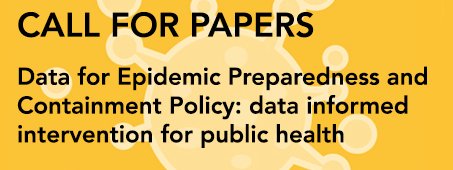📢⏰ CFP Deadline approaching!

Working on how data can be used in the design of evidence-based #epidemic emergency response?

Consider submitting your work to Data &amp; Policy!

bit.ly/3CL3A9B

#DataScience #Covid19 #Policy #Health
