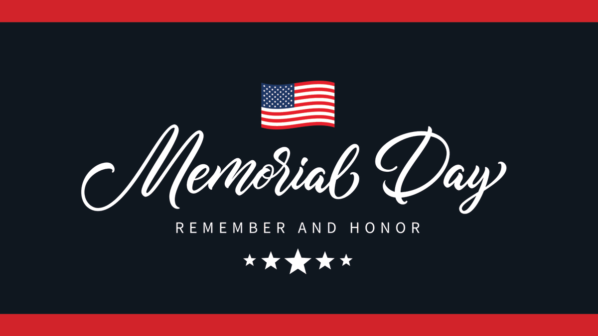 We are closed today May 29, 2023 for Memorial Day! 
#memorialday #memorialdayweekend #memories #military #veterans #thankyou