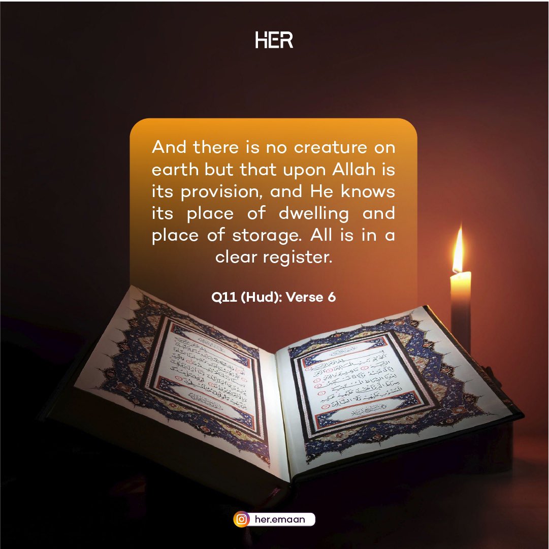 H.E.R Emaan Quran Verses of the Week
.
.
.
.
#Islamicpost #Islam #Islamicreminder #Islamicpage #Allah #Quran #reminder #Dua #Supplication #Pray #Prayer #medina #kabbah #faith #allahuakbar #alhamdulillah #muslimah #hijab #jannah #salah