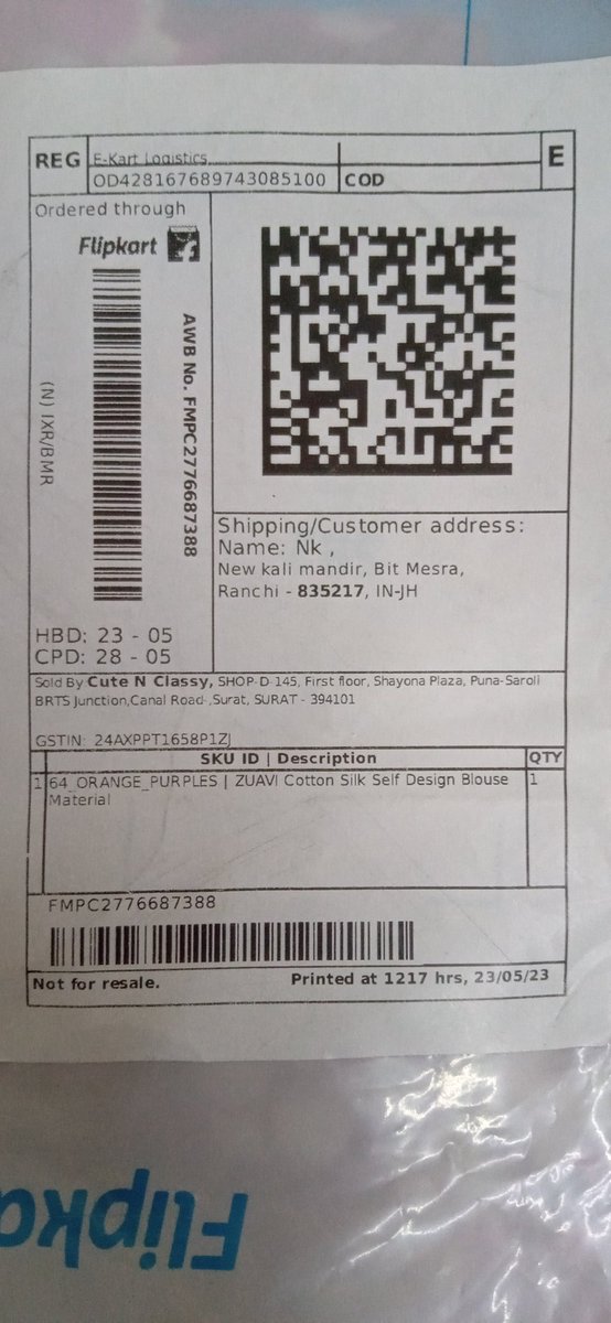 nohelptoobig20's tweet photo. @flipkartsupport https://t.co/iGZnDI2HVQ