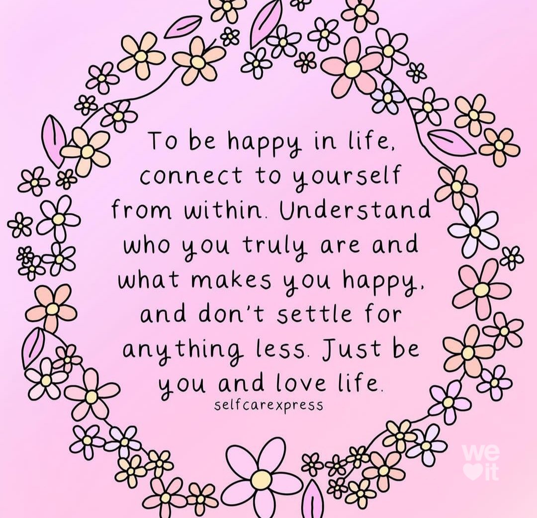 #Happy #Life #Connect #Yourself #Within #Understand #Truly #DontSettle #Less #BeYou #LoveLife #Quote #QuoteOfTheDay