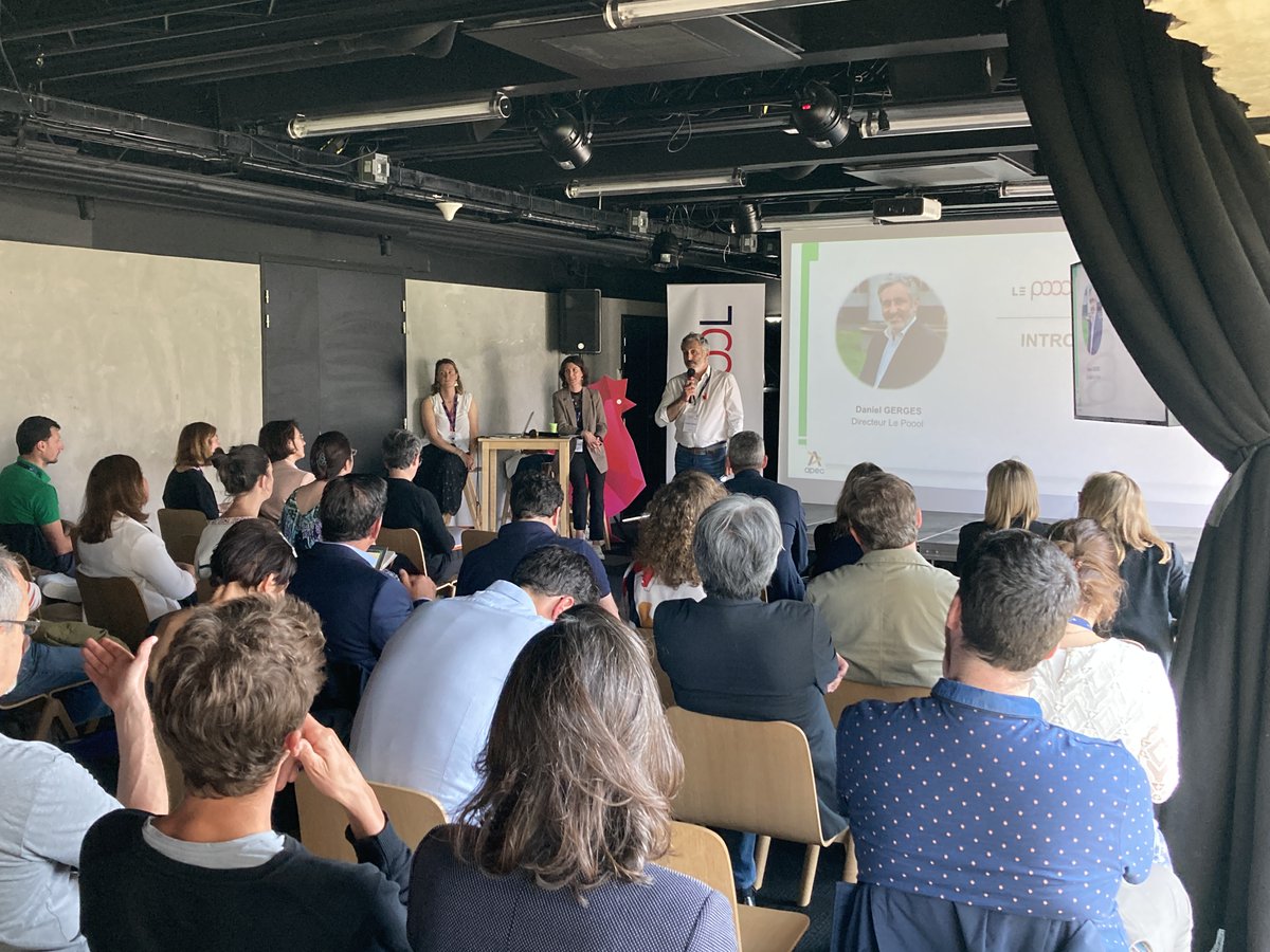 Jeudi 25 mai, le Poool et @apecbretagne ont organisé une rencontre entre les membres de l'APEC et les #startups #GreenTech. Plus de 150 participants ont répondu à l'appel pour assister aux mini-pitchs des entreprises et des écoles, ainsi qu'au temps de rencontre !