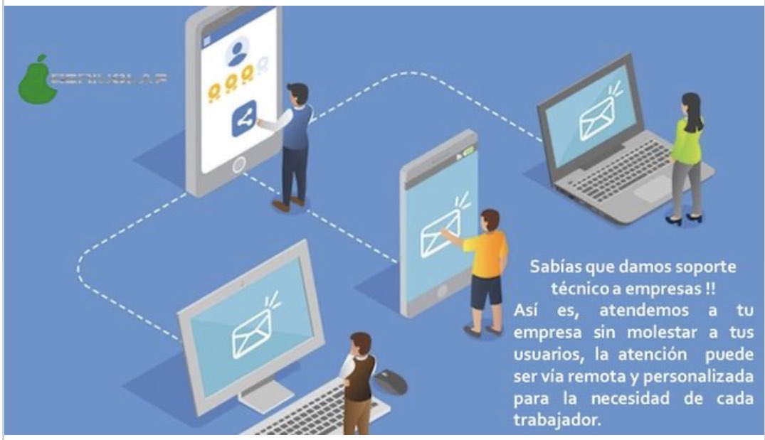 Geniuslapqro's tweet photo. Buenos días ☀️
Ten un excelente inicio de semana !
Recuerda que damos soporte a empresas.
Pregunta por nuestros paquetes y la manera en la que trabajamos https://t.co/oj0gNOfy4P
#Empresas #Soporte #Geniuslap #Somostusolucion #atencionausuarios #viaremota #ganarclientes https://t.co/BkxvkAlO0e