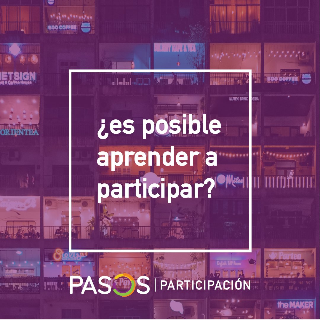 ¿Es posible aprender a #participar? 🤔

🗞️En nuestro boletín reflexionamos sobre la necesidad de #participacion en la actualidad, haciendo un repaso sobre el concepto y su implicación mailchi.mp/090745795636/s…

¿Aún no estás suscrito a nuestro boletín? 👇eepurl.com/gmHaNz