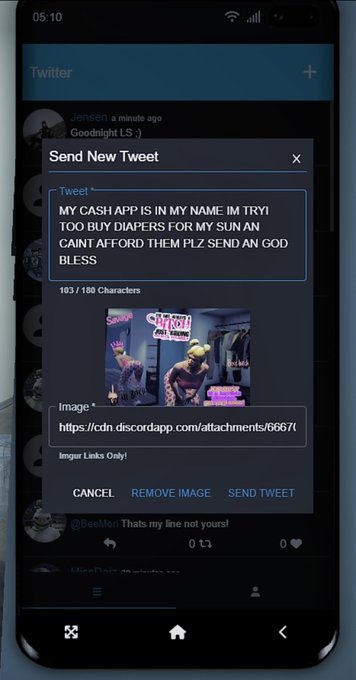 me: time to log off guys it&rsquo;s already 6am  me: nevermind imma spend an hour creating a new gta rp character  the<a href="/tag/gtarp"class="tags"><span>#gtarp</span></a>