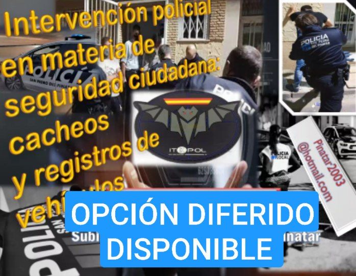 ITEPOL_COM's tweet image. Tras la finalización del curso, el profesor nos permite dejar unos días la posibilidad de verlo en diferido.

La parte operativa es importante, pero la teórica permitirá que no seamos condenados por vulnerar derechos fundamentales.
📧 formacion@itepol.com
#itepolformacion #itepol