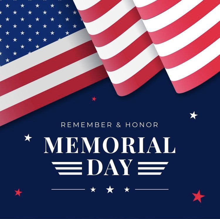 Freedom isn’t free, to those who made the ultimate sacrifice, we remember and honor you today and always. Thank you. 🇺🇸

#MemorialDay #monday #NeverForgotten