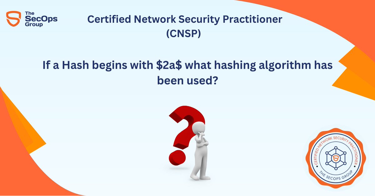 A Sneak Peek into our Certified Network Security Practitioner (CNSP) exam.

*** Comment👇&amp; Retweet, 3 lucky winners gets a free exam***

Put your network security skills to test!
Register Today: secops.group/certifications…
#CNSP #networksecurity