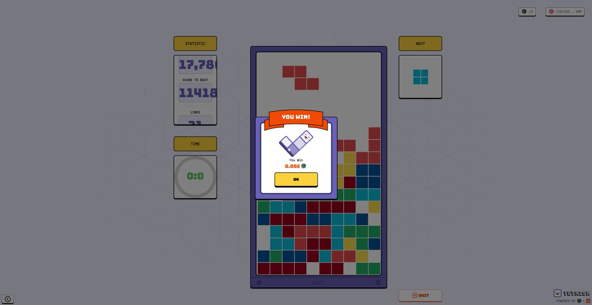 Nice !
<a href="/questify_gg/">Questify (🎮, 🚢) | P2E on Sei</a> <a href="/SeiNetwork/">Sei</a> <a href="/BlockedProtocol/">Blocked Protocol</a> @TetriskSzn