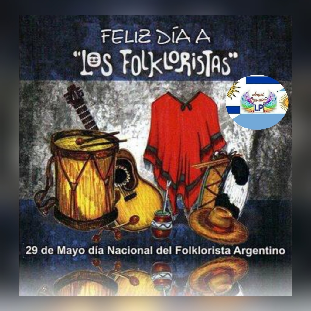 29 de Mayo
Día Nacional del Folklorista Argentino!
@LucianoPereyra