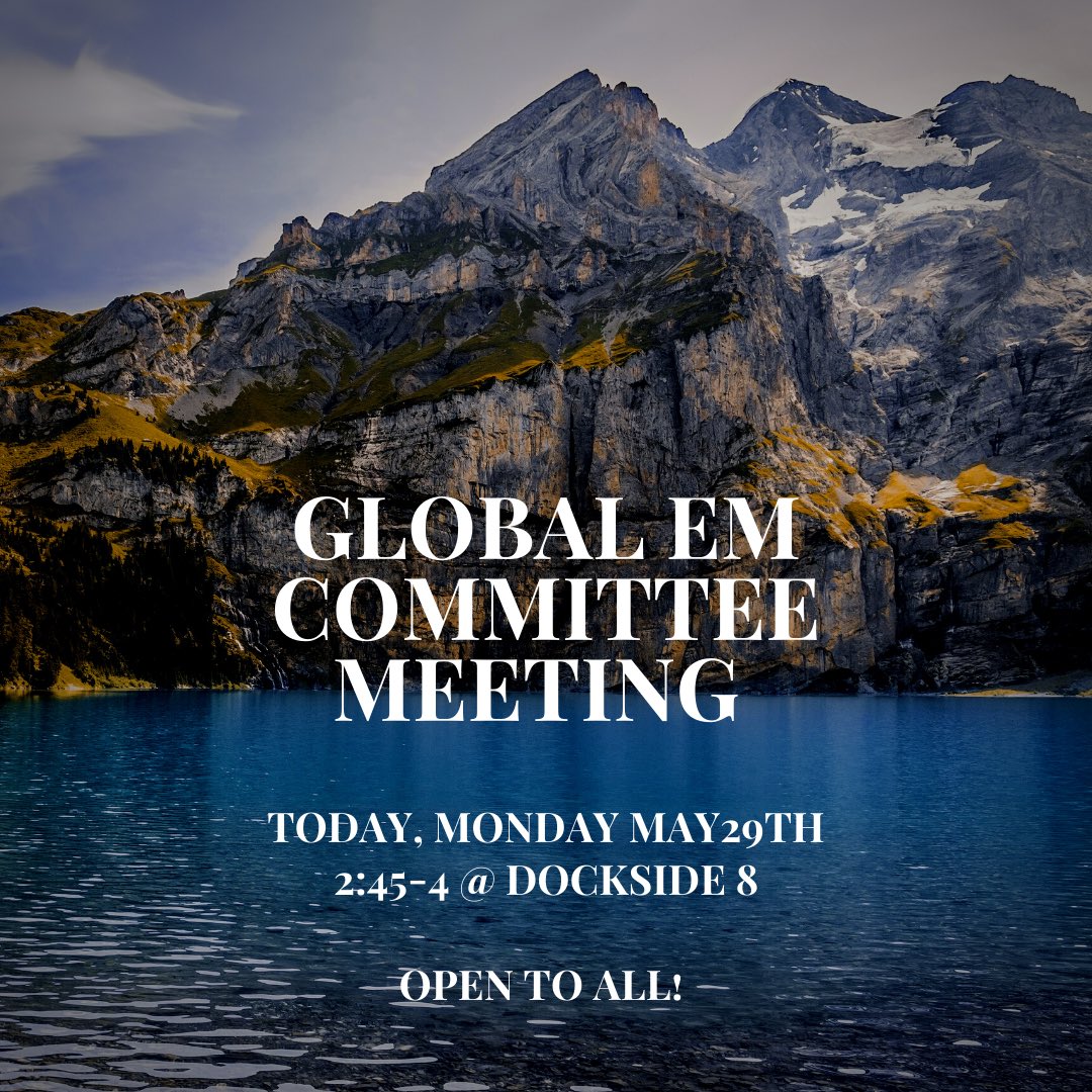 CAEP_GlobalEM's tweet photo. Global EM committee meeting TODAY at CAEP! See you there! https://t.co/amZkp8LXIo