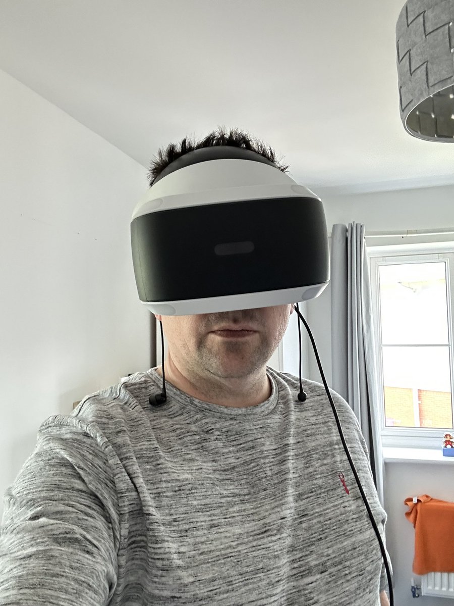 Important work being done here <a href="/PlayStation/">PlayStation</a> #vrheadset #PlayStation <a href="/PlayStationEU/">PlayStation Europe</a>