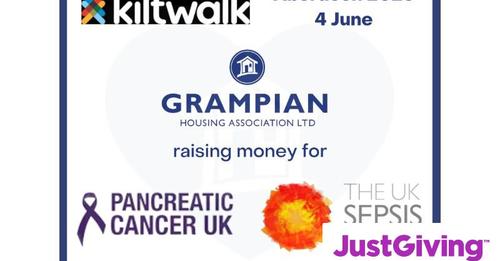GrampianHA's tweet photo. Go Team "GHA Homies"! We're fundraising for @PancreaticCanUK &amp; @UKSepisTrust in Abdn Kiltwalk (Sun 4/6/23) in honour of dear colleagues who sadly passed away this year, Christine Wilson and Lynne Ingram.

If you would like to support us here is the link:-
https://t.co/hM5KOSPu1V https://t.co/3tYRn1r9Wf