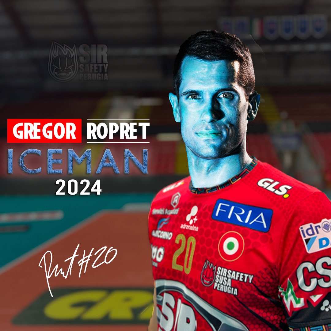 ✍🏻 | Per un altro anno abbiamo il nostro Iceman! 🧊❄️🥶

👉🏻 | sirsafetyperugia.it/new/ropret-rad…

#goSir #BlockDevils #iceman #marvel #volleyball