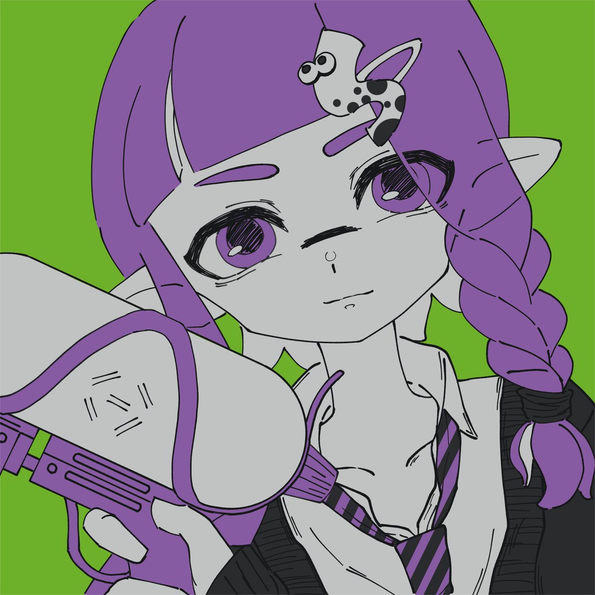 WTFelll's tweet photo. 友達かきました
スシかくの意外と難しい
学生服のイカちゃんいいなあ。
:
#illustration
 #絵描きさんと繋がりたい
 #スプラトゥーン3 https://t.co/2MYYwe3iu0