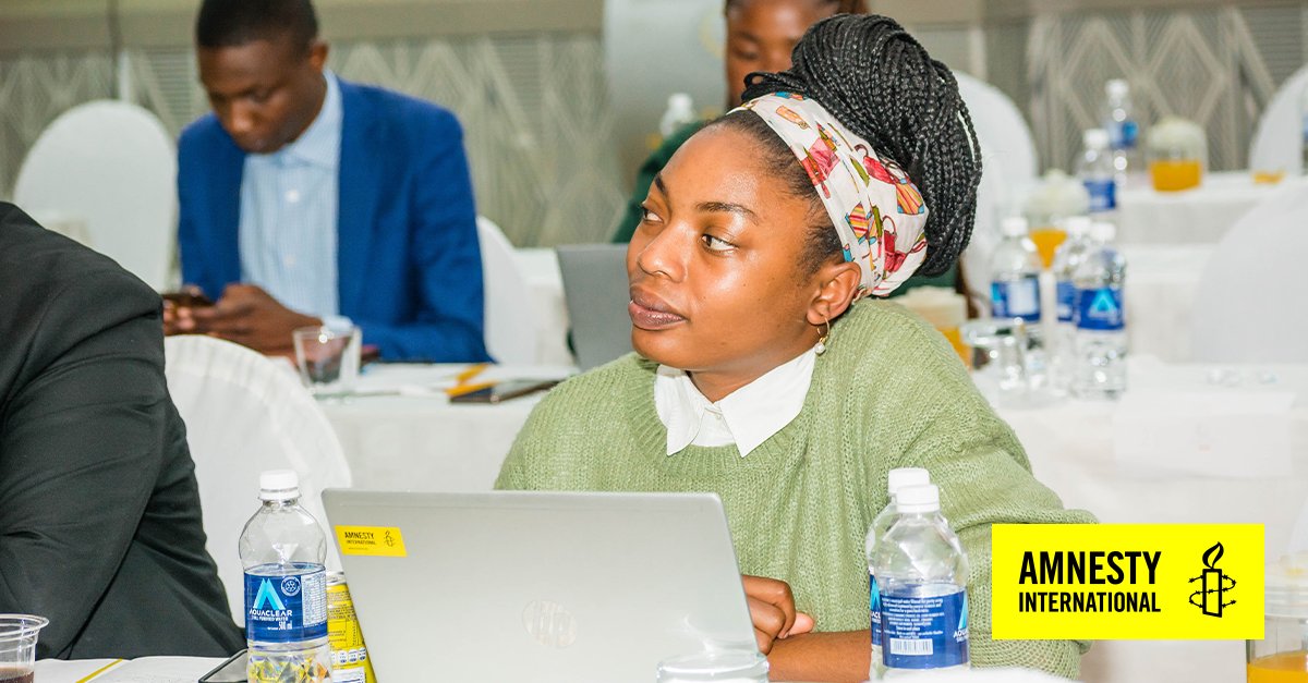 amnesty_zim's tweet photo. Today, @amnesty_zim Executive Director spoke at the @greengovzw1 National Climate Change #ACTION Symposium held in Harare under the theme #Future4Youth.

Her presentation focused on the "Human Rights Approach to Energy Transition." https://t.co/vD9tdJPEZX