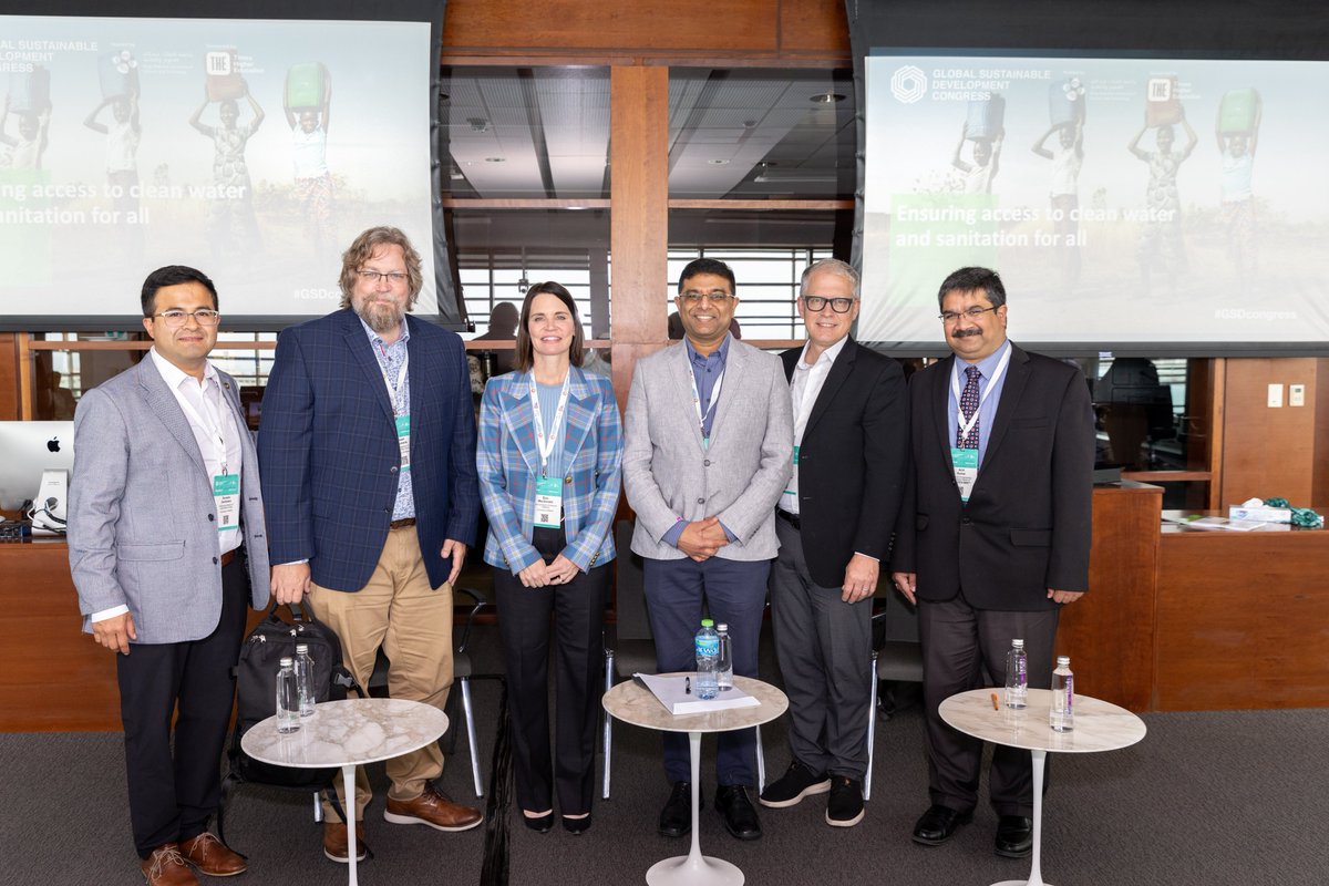 Our @ualberta led session on Energy Transition at the <a href="/timeshighered/">Times Higher Education</a> Global Sustainable Development Congress was great. We had a full house and really great discussions.  <a href="/ElanMacDonald/">Elan MacDonald</a> <a href="/SagrawalSandeep/">sandeep agrawal</a> @jrparkins @GreenUofA @lefsrud