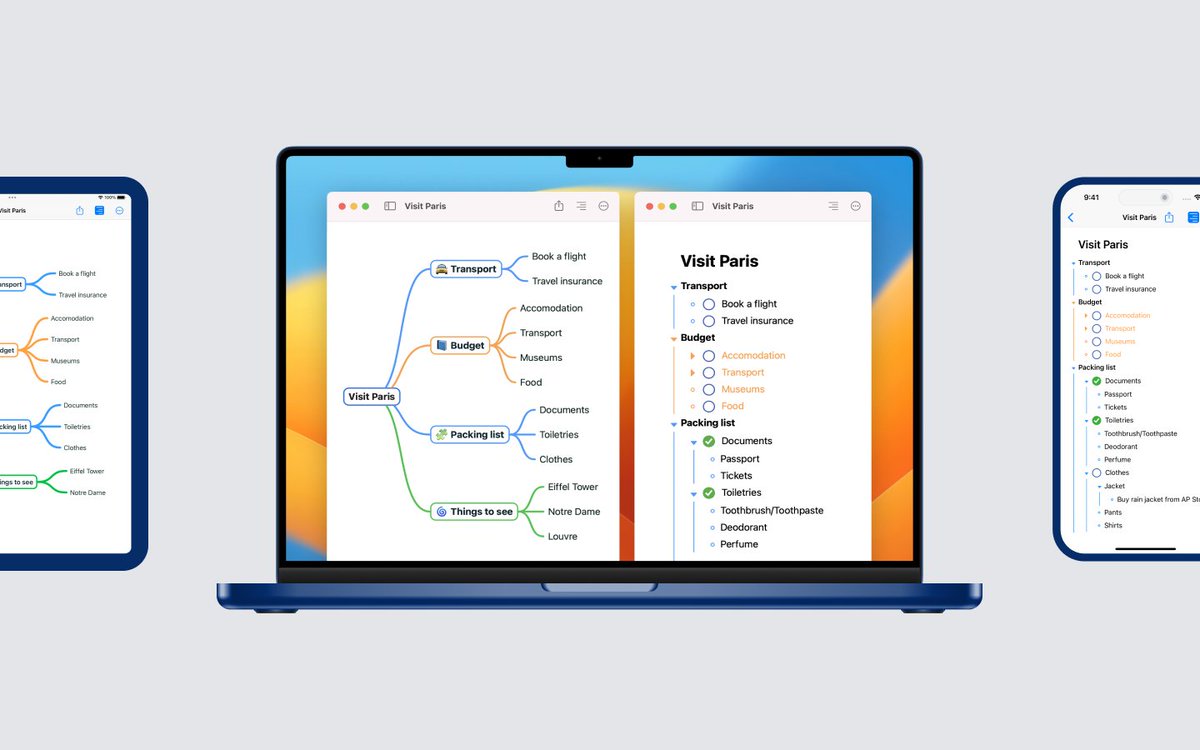 EscapeMindMap's tweet image. We are launching today our powerful mind mapping &amp;amp; outlining app for macOS ― just in time for WWDC 2023.

Discover its sleek interface, full-fledged outliner, and productive batch actions. Plus, it sports a comprehensive set of intuitive keyboard shortcuts, designed to streamline…