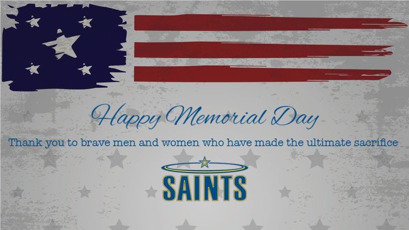 SienaHeightsFB's tweet photo. Honoring our nation's bravest heroes on Memorial Day🇺🇸 https://t.co/O9U2py0128