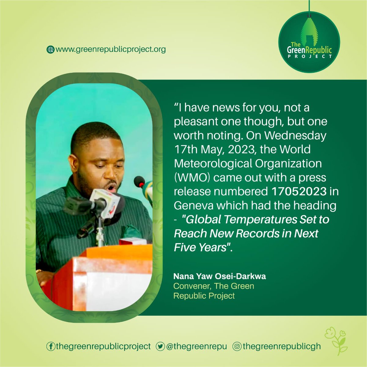 The Green Republic Project tweet media
