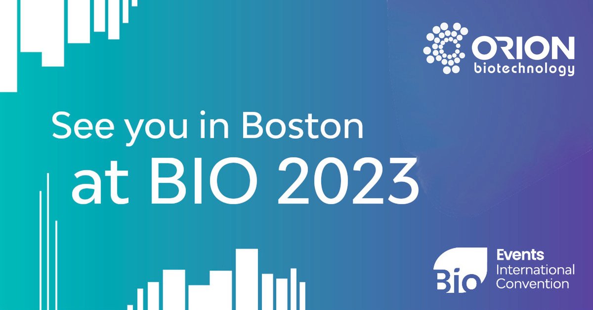 orion_biotech's tweet photo. Join Dr. Ian McGowan (CMO) and Jarret  Engstrom (Director of Operations) at Bio International, from June 5-6, to learn about  Orion’s progress in unlocking the therapeutic potential of small protein  GPCRs. 

#bio2023 #GPCR #drugdiscovery https://t.co/szEUH45QLS