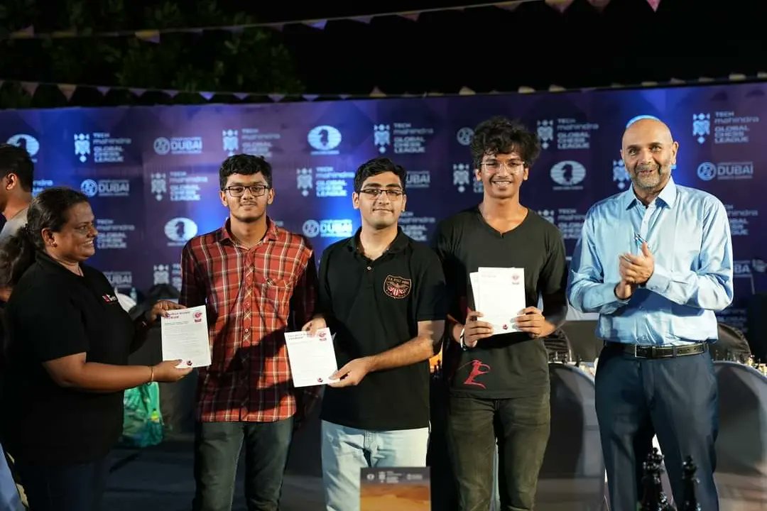 ChessBase India on Twitter "Band Stand Ka Raja wins the scenic Tech