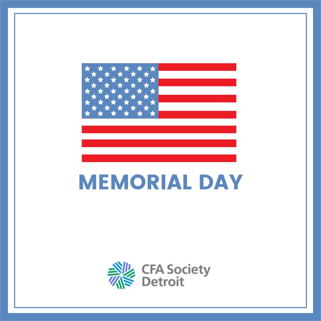 cfadetroit's tweet photo. Honoring our nation's heroes and remembering their sacrifice this #MemorialDay.  🇺🇸 https://t.co/9aR2Dh7pIM