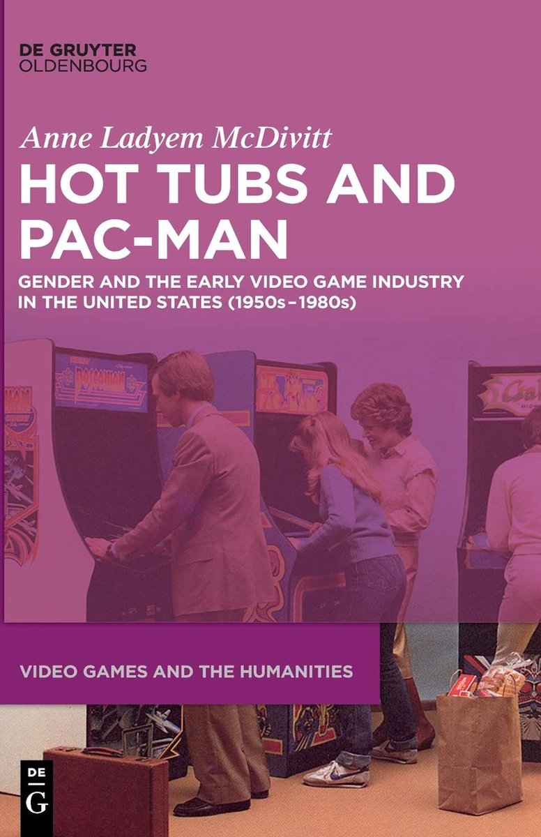 TheVGLibrary's tweet photo. Another fantastic #GameStudies book from the shelves to start your week. 📚

"Hot Tubs and Pac-Man" from @anneladyem dives into the gendered nature of the US #VideoGames industry.

Check it, and thousands of other #VideoGame books, out right here:

👉 https://t.co/1dLNB2Lb4p https://t.co/VI6He18lWJ
