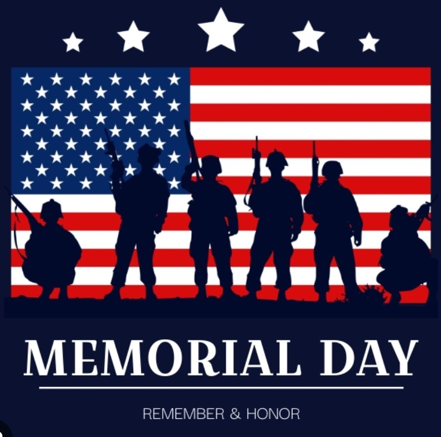 We are eternally indebted to the heroes who laid down their lives for our country. 
🙏🏾🇺🇸❤️