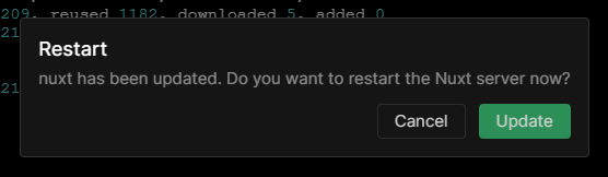 RihanArfan's tweet image. YOU CAN UPDATE NUXT FROM NUXT🤯