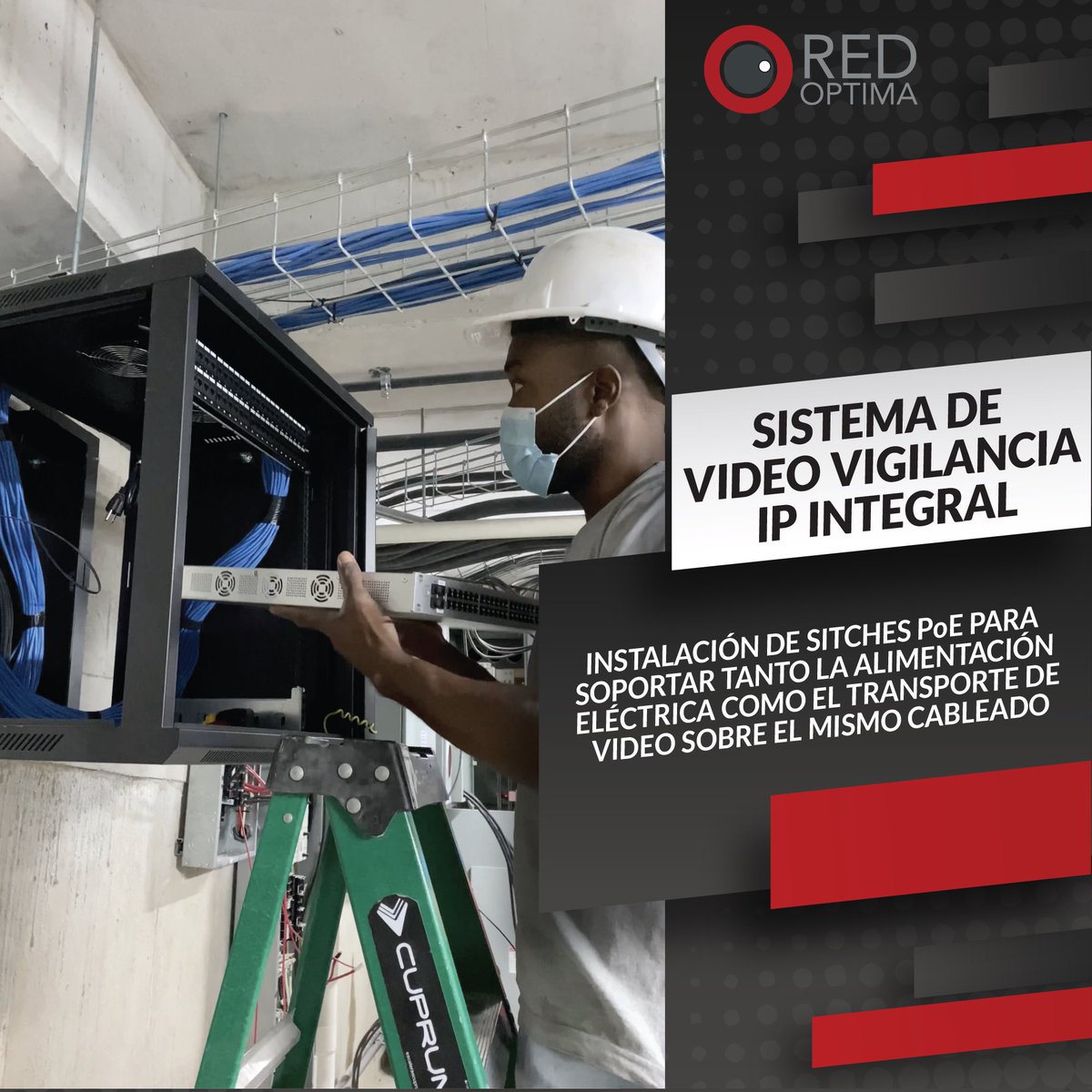 redoptima's tweet photo. Conéctate con éxito a través de una red de telecomunicaciones confiable. Nuestros servicios de construcción y gestión de redes están diseñados para brindarte una conectividad perfecta para tus instalaciones.
Info:
Llamar: 2374 2000
Correo: info@redoptima.net https://t.co/bWNgXDIEJQ