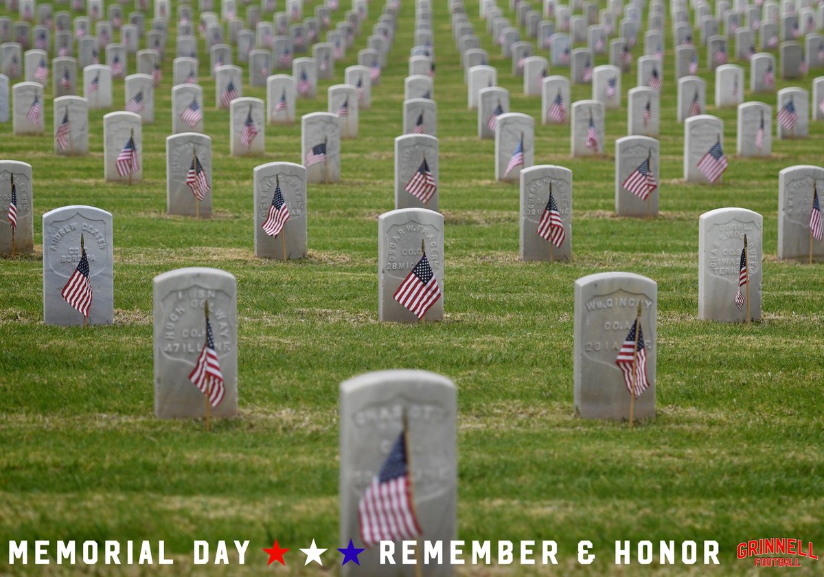 Today we remember and honor the fallen!

#MemorialDay